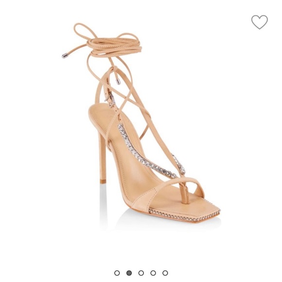 SCHUTZ
Vikki Crystal Embellished High Heel Sandals size 61/2 - Picture 3 of 9